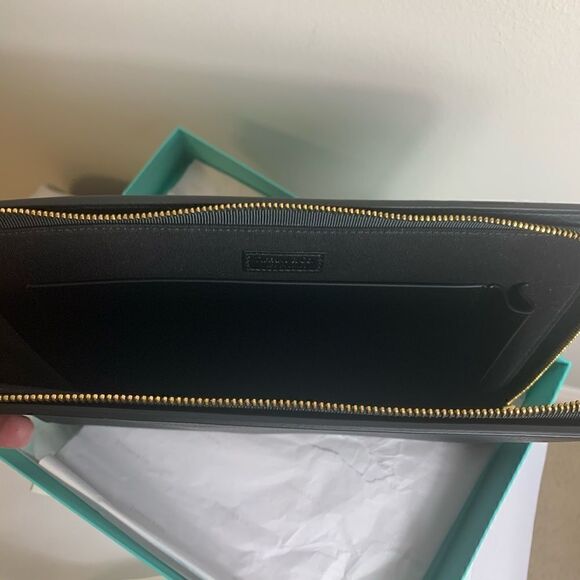 Tiffany & Co. Leather Clutch - Black - New - Picture 7 of 10